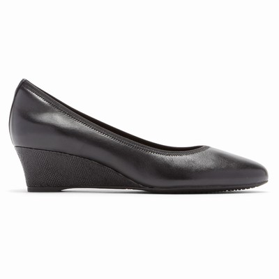 Cunhas Rockport Total Motion Cerelia Gore Mulher Pretas PT-93802